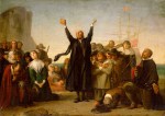 the arrival of the pilgrim&nbsp;fathers