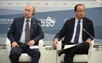 Hollande-Poutine G20 2013